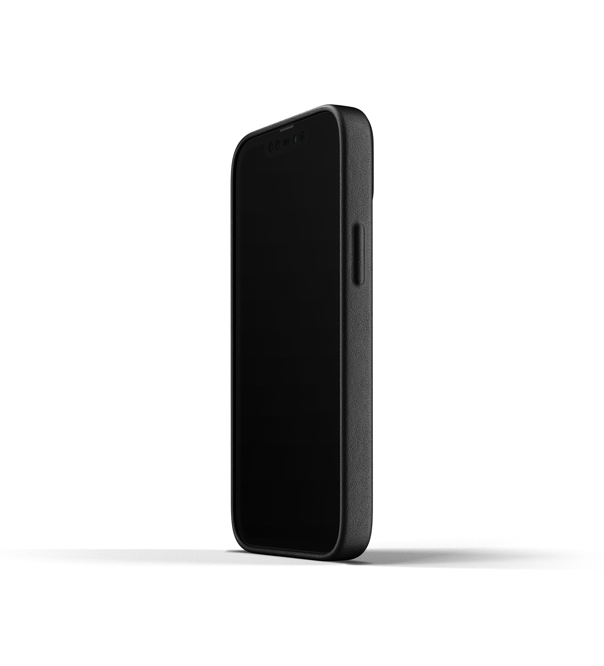 Mujjo Full Leather Case for iPhone 13 mini, Black