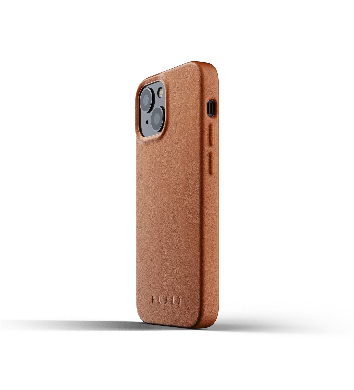Mujjo Full Leather Case for iPhone 13 mini, Tan