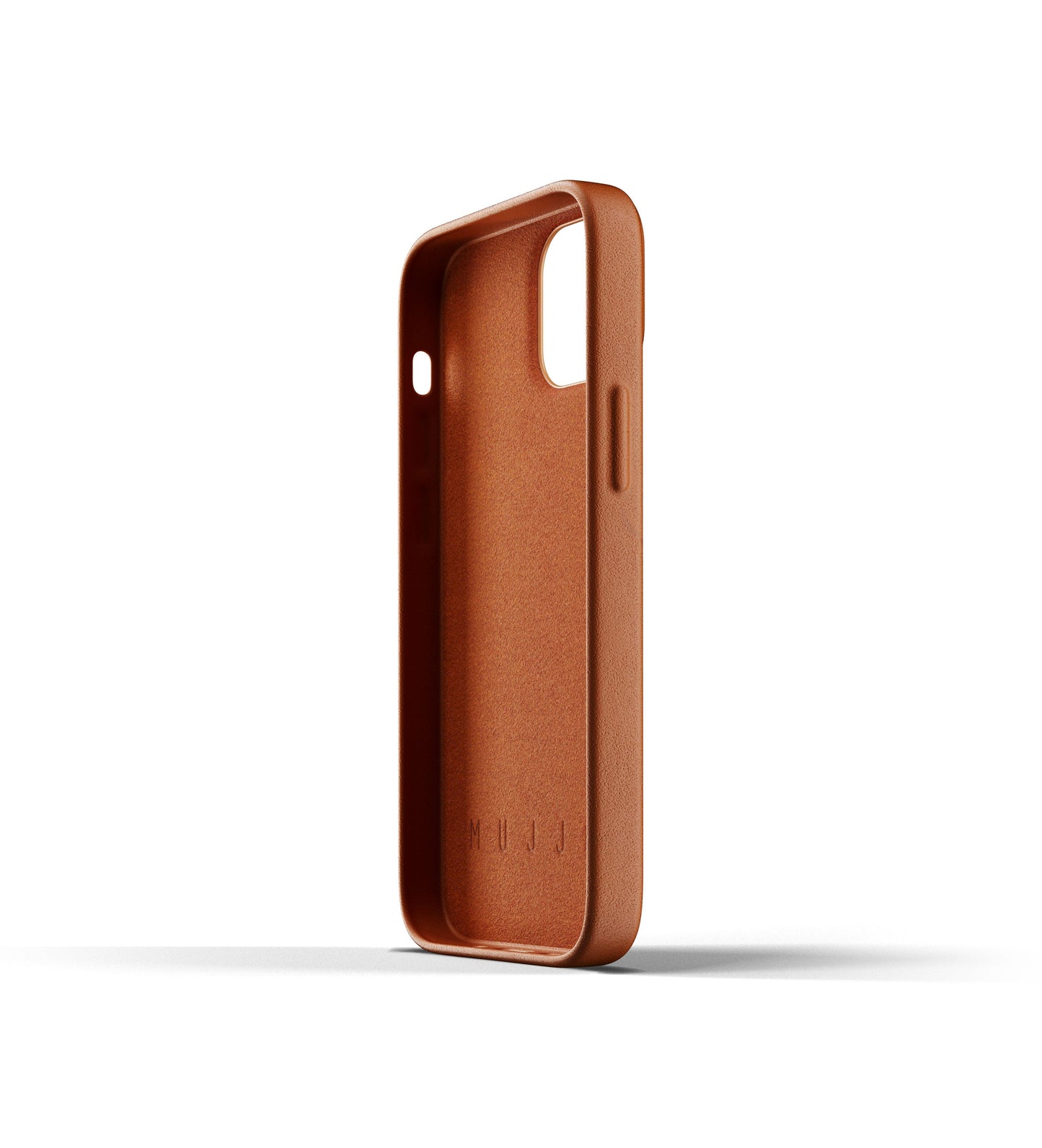 Mujjo Full Leather Case for iPhone 13 mini, Tan