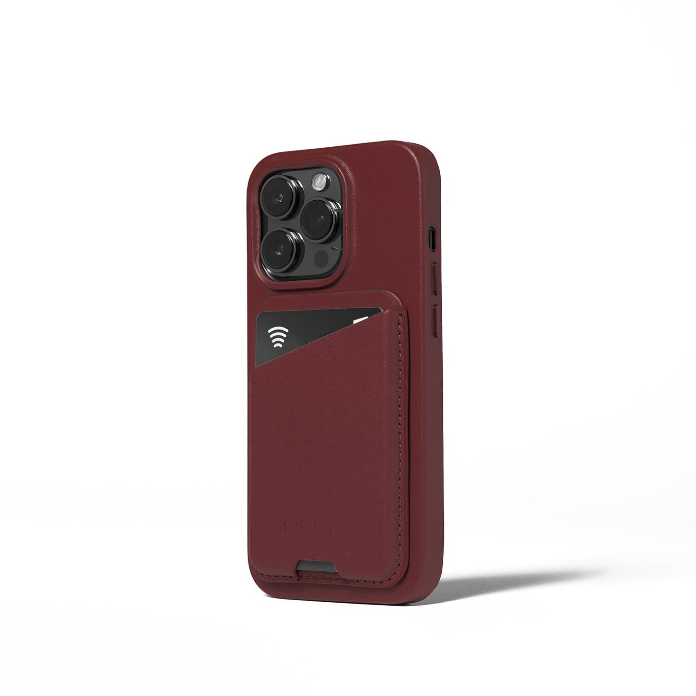 Magsafe Wallet Burgandy