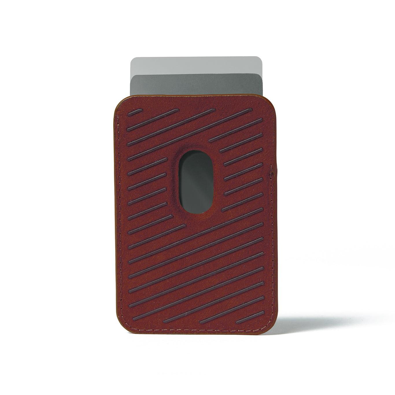 Magsafe Wallet Burgandy