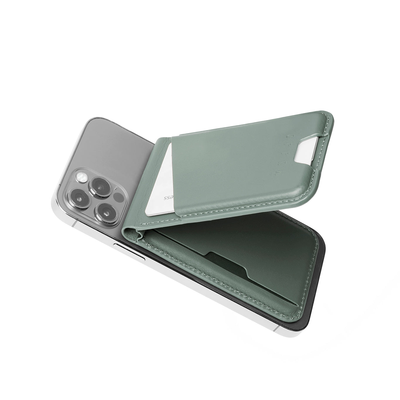 Magsafe Leather Wallet Stand