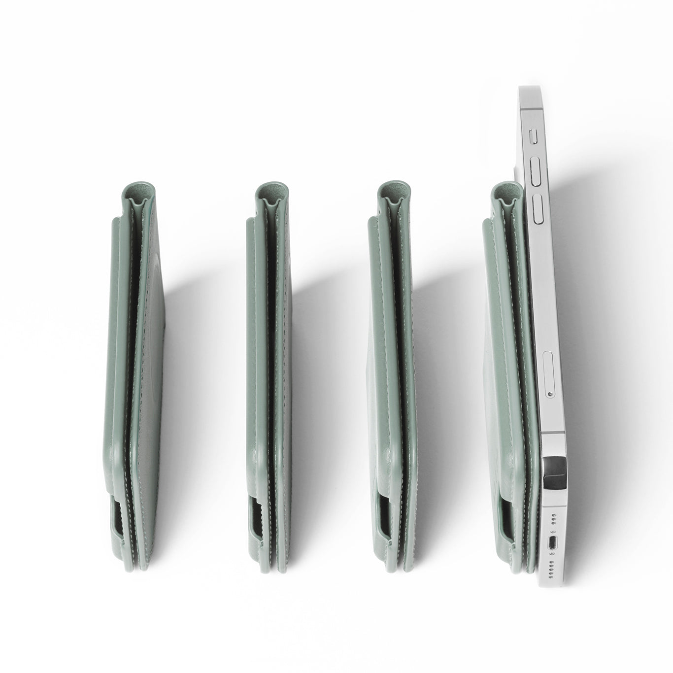 Magsafe Leather Wallet Stand