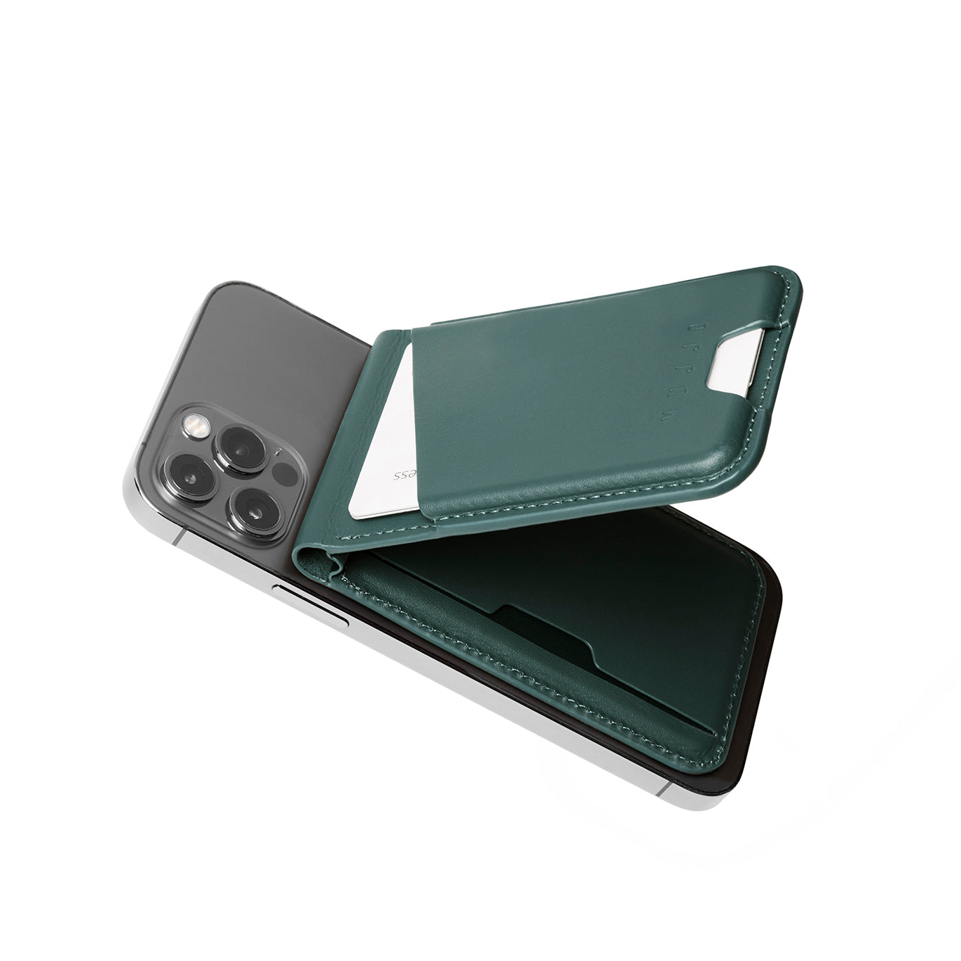 Magsafe Leather Wallet Stand