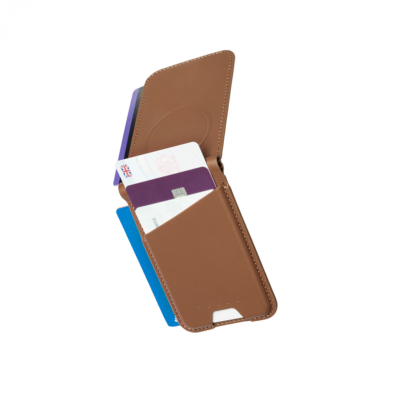 Magsafe Leather Wallet Stand