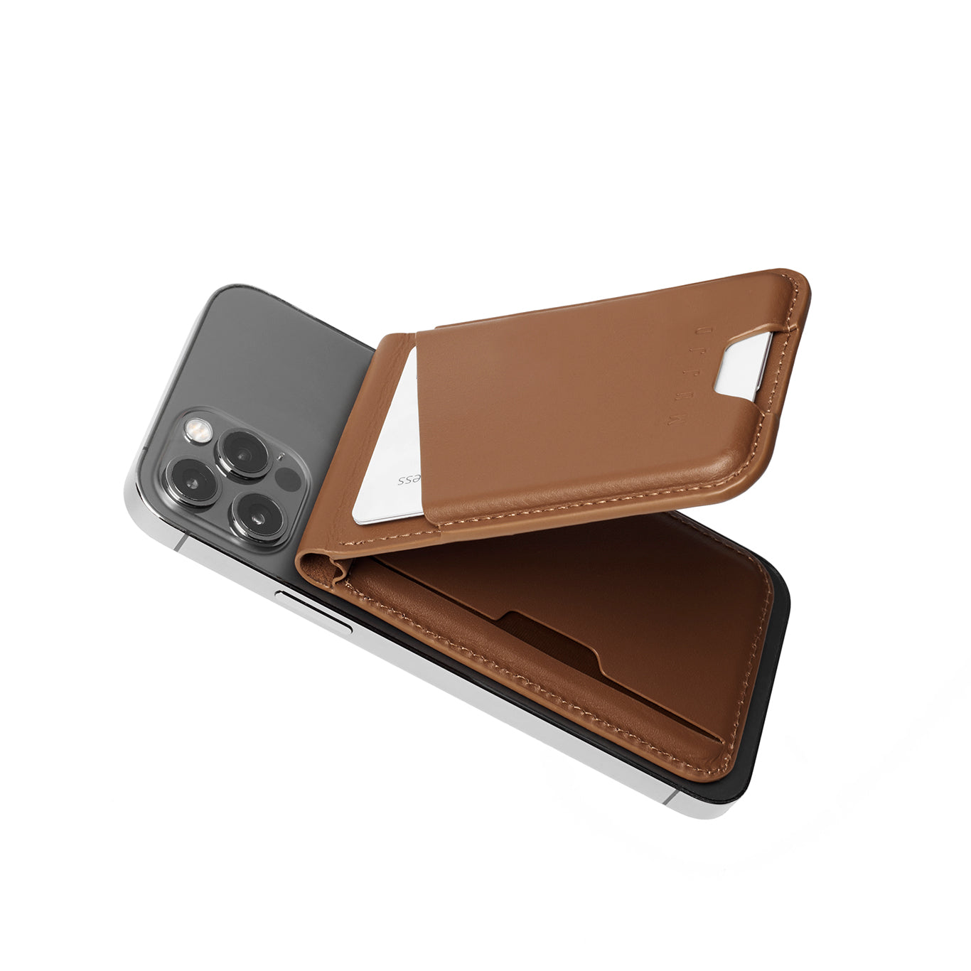 Magsafe Leather Wallet Stand