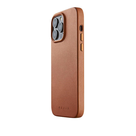 Mujjo FullLeather Case for iPhone 14 Pro Max, Tan
