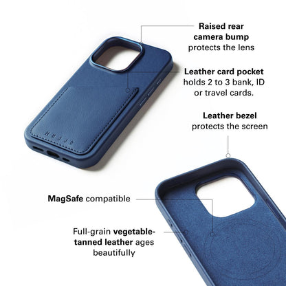 Full Leather Wallet Case for iPhone 16 Pro