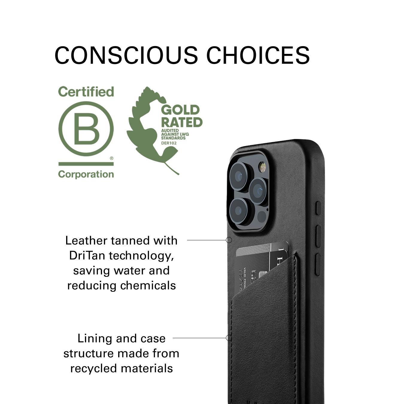 Full Leather Wallet Case for iPhone 16 Pro