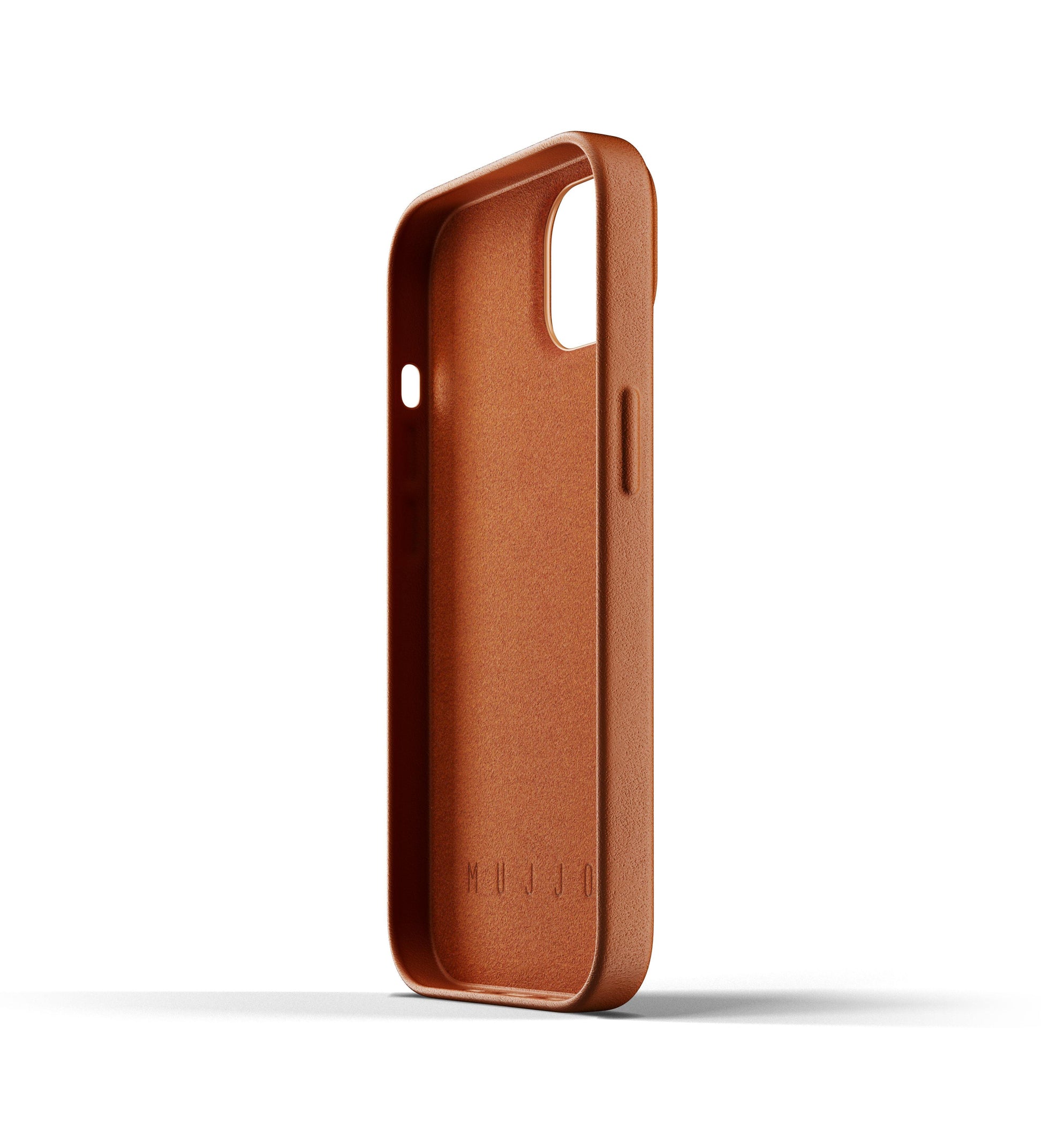 Mujjo Full Leather Case for iPhone 13, Tan