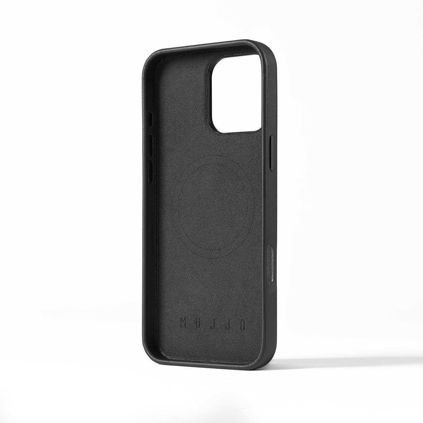 Full Leather Case for iPhone 16 Pro Max, Black