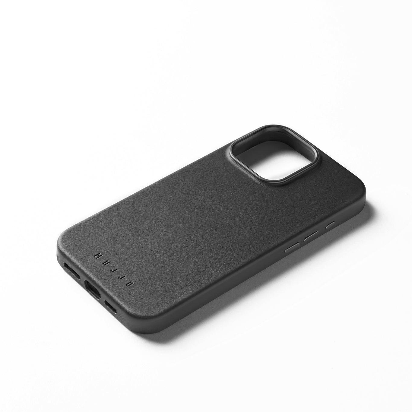 Full Leather Case for iPhone 16 Pro Max, Black