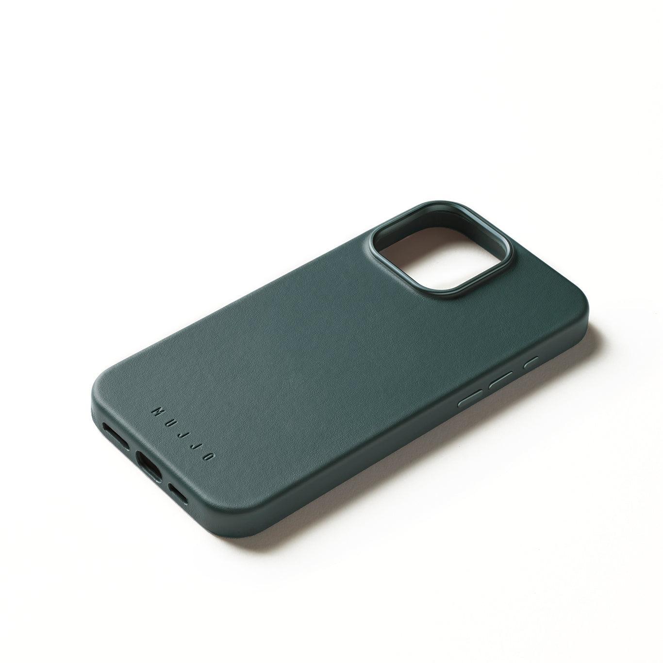 Full Leather Case for iPhone 16 Pro Max, Livid Green