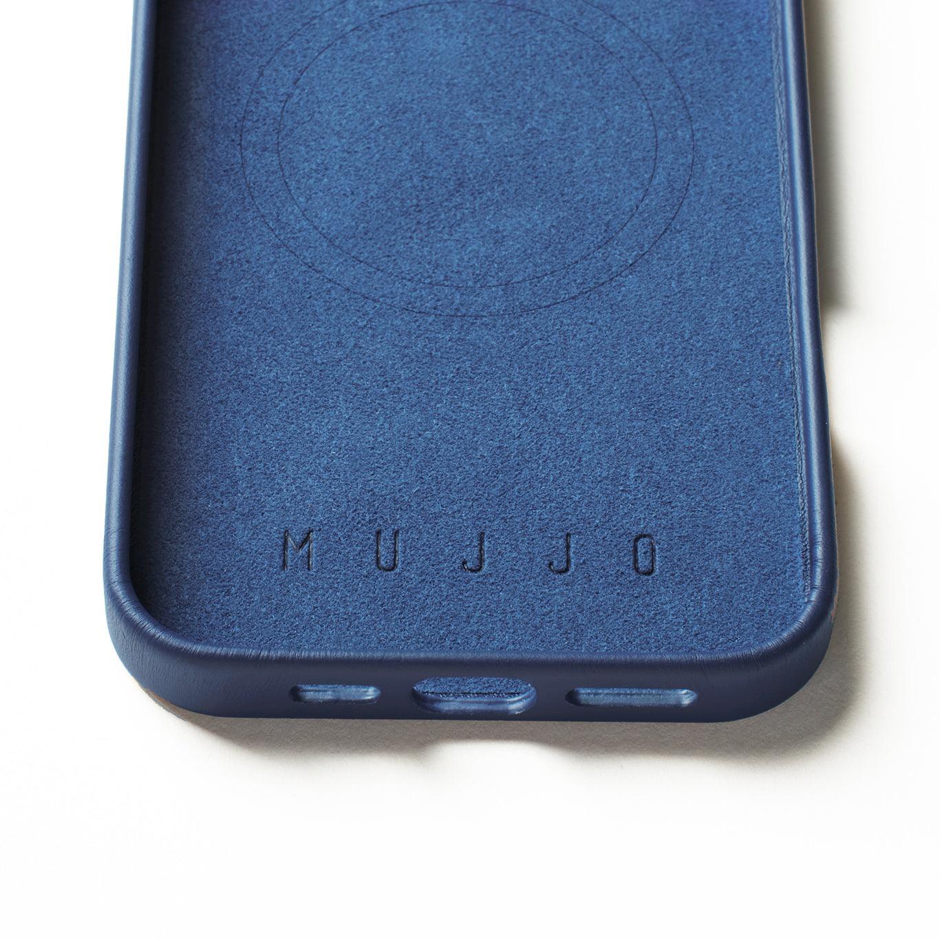 Full Leather Case for iPhone 16 Pro Max, Monaco Blue