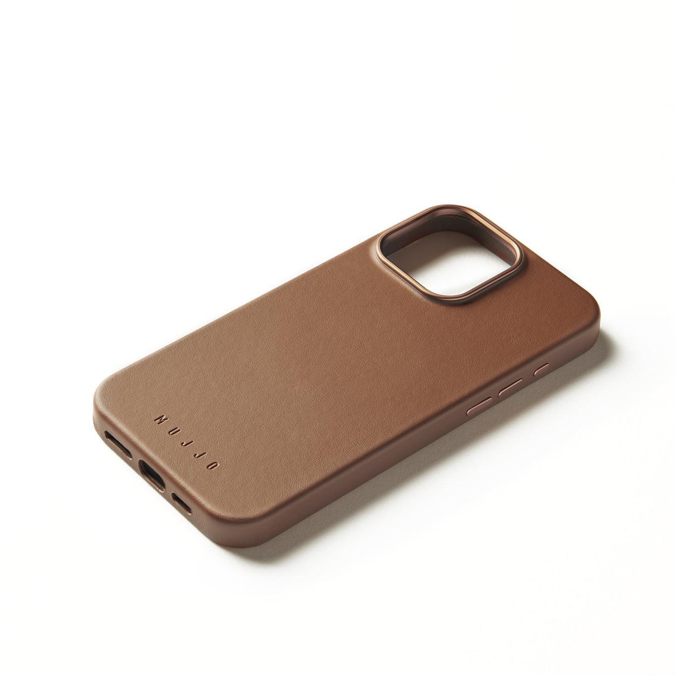 Full Leather Case for iPhone 16 Pro Max, Tan