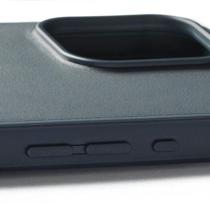iPhone 16 Pro Max Shield Case - Steel Blue, Side buttons